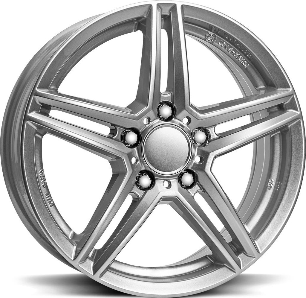 RIAL M10 POLAR SILV 8x18 5/112 ET43 CB66.6