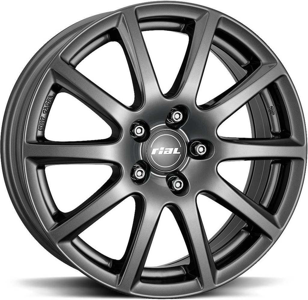 RIAL MILANO TITANIUM 6.5x16 5/114.3 ET38 CB70.1