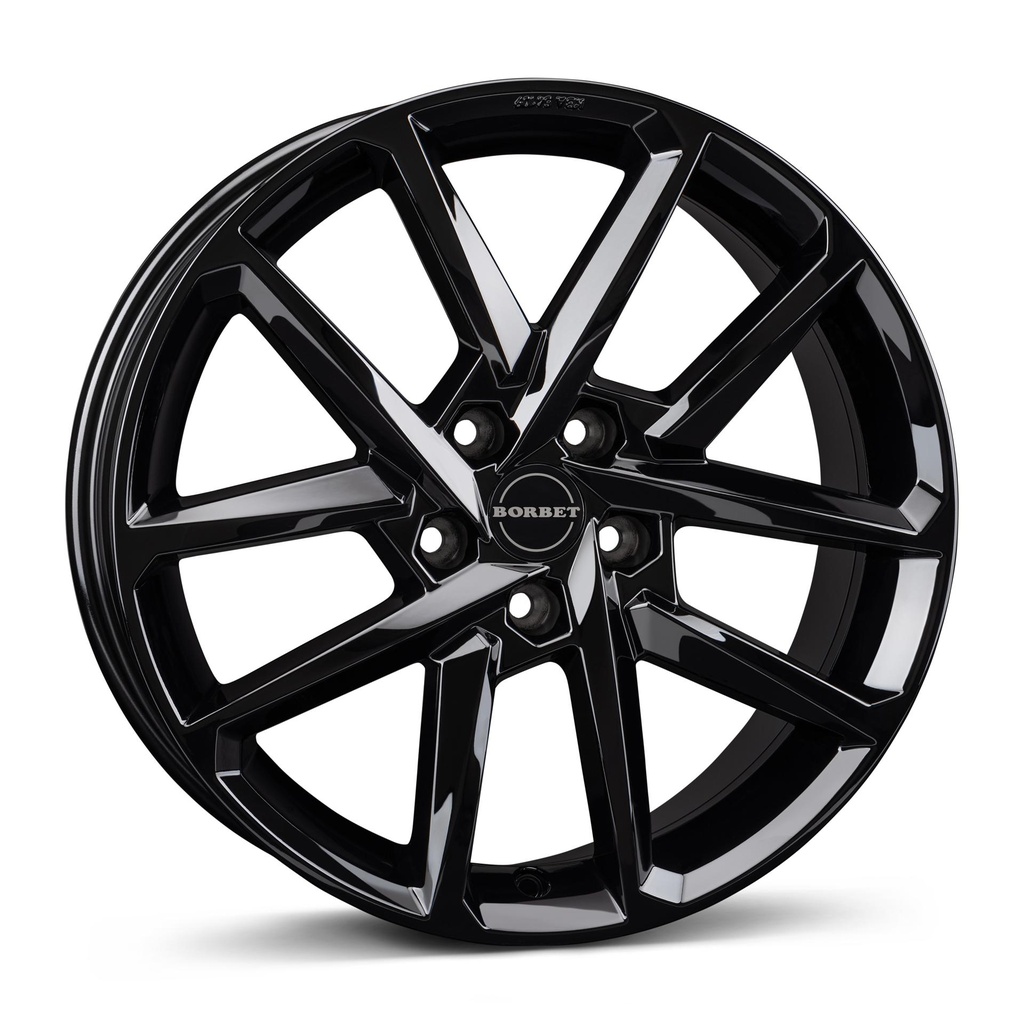 BORBET N BLACK GLOSS 8x19 5/112 ET39 CB66.5