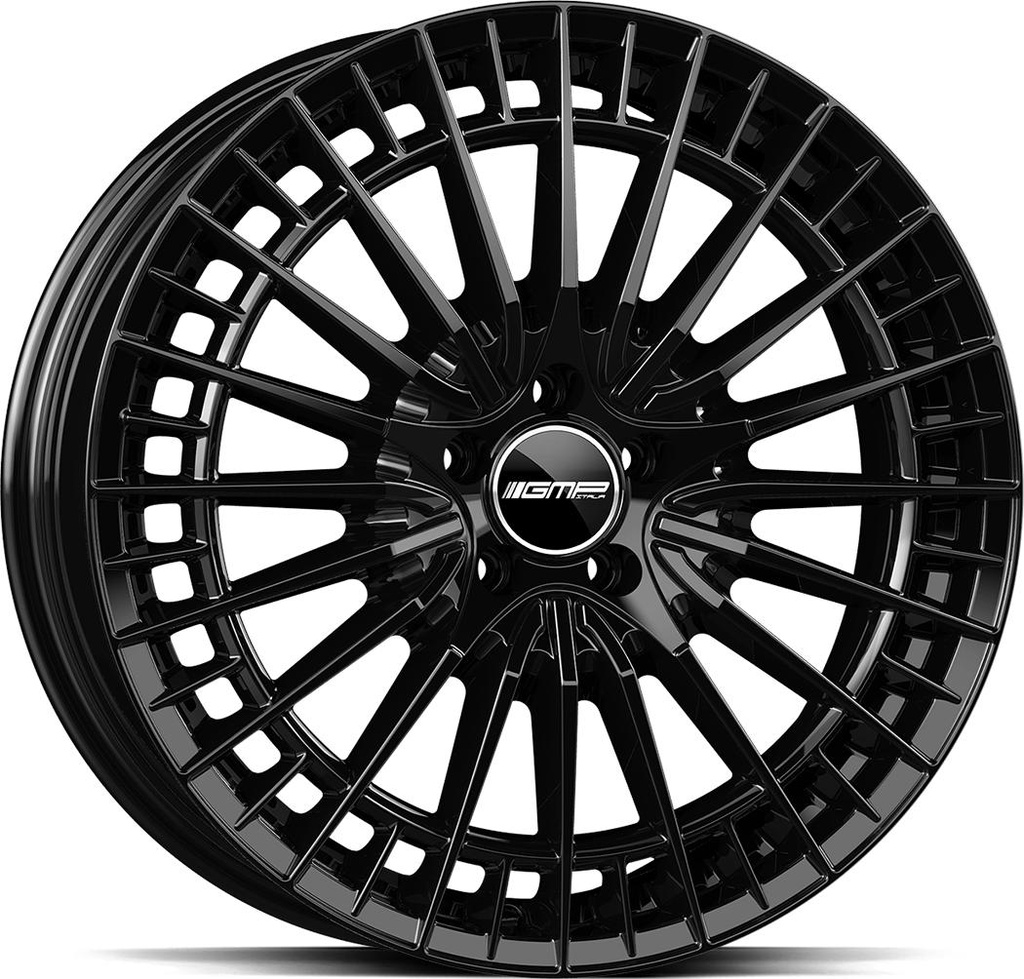 GMP QSTAR GLOSS BLACK 10x20 5/112 ET48 CB66.6