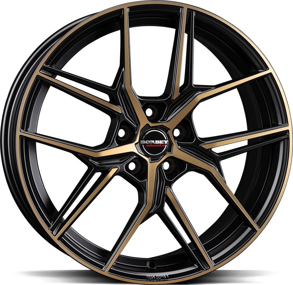 BORBET QX BLACK BRONZE MATT 8x19 5/112 ET40 CB66.5