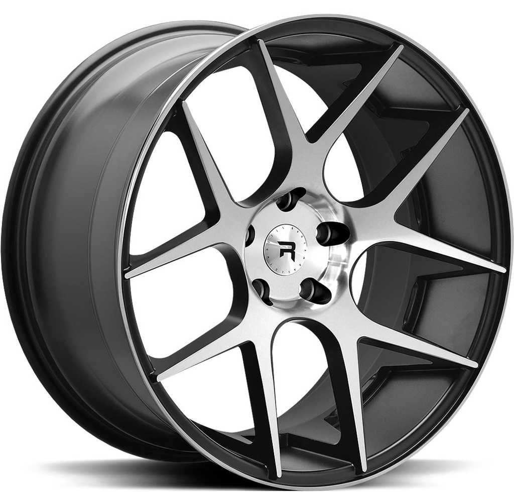 R-SERIES R2 BLACK POLISH 8.5x19 5/120 ET35 CB72.6