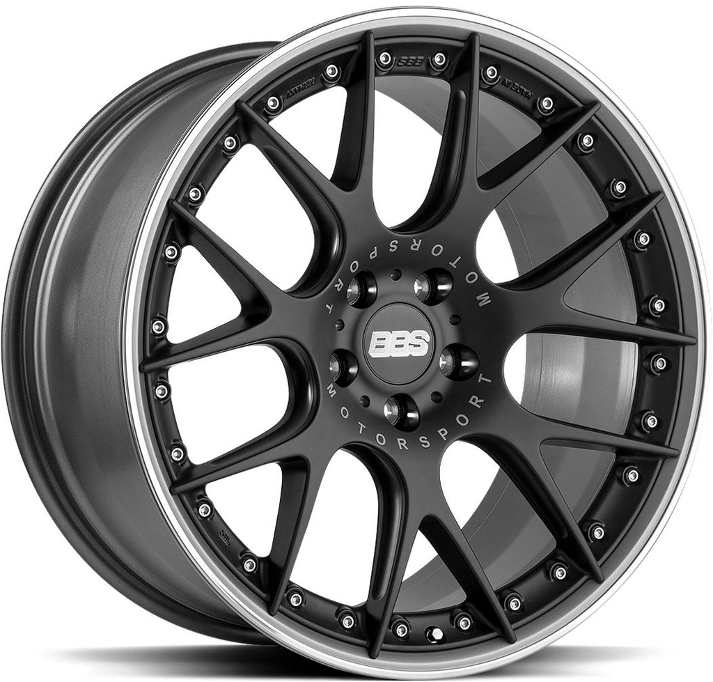 BBS CH-RII SATIN BLACK 9x21 5/120 ET28 CB64.1
