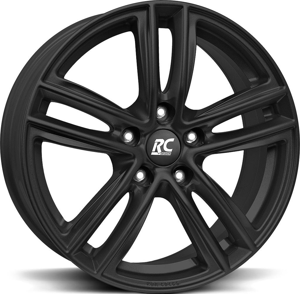 BROCK RC27 BLACK MATT 7.5x17 5/112 ET45 CB66.6