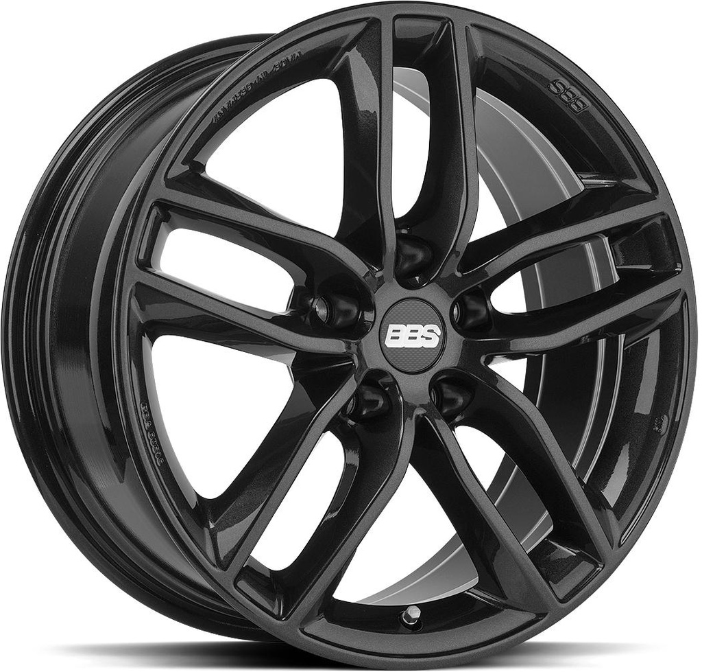 BBS SX CRYSTAL BLACK 7.5x17 5/112 ET45 CB82