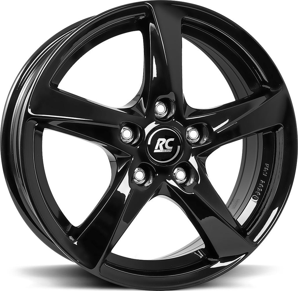 BROCK RC30 SHINY BLACK 6.5x16 5/115 ET41 CB70.2