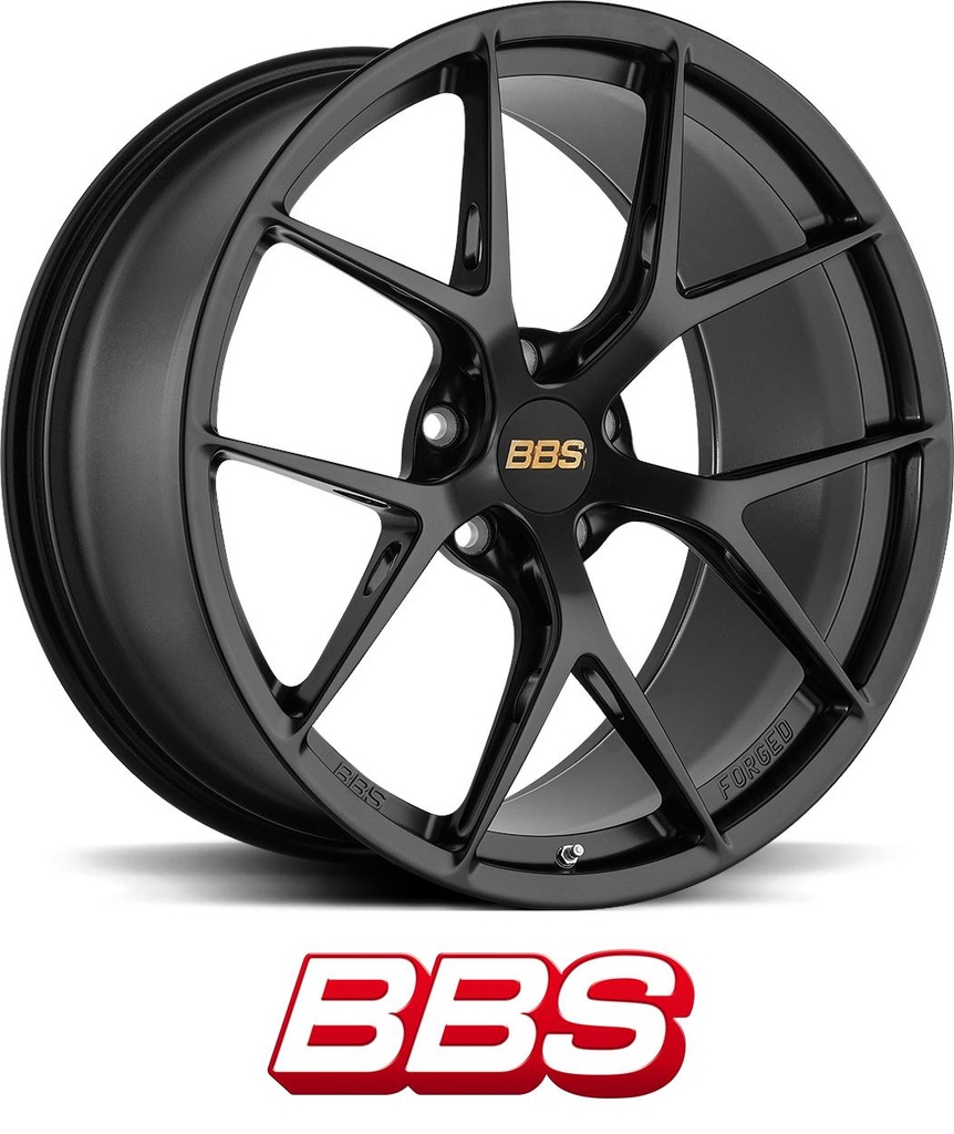 BBS FI-R SATIN BLACK 8.5x20 5/130 ET61 CB71.6