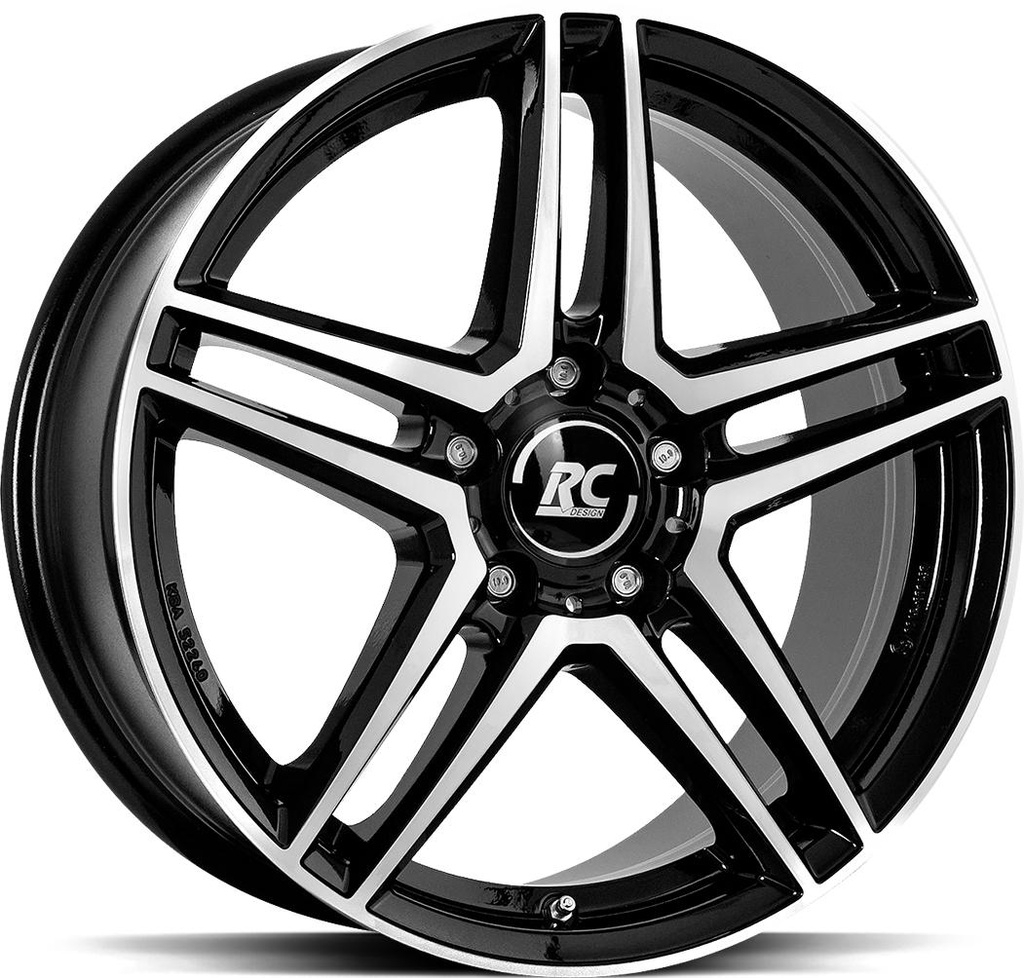 BROCK RCD17 BLACK FULL POL 8.5x19 5/112 ET57 CB66.6