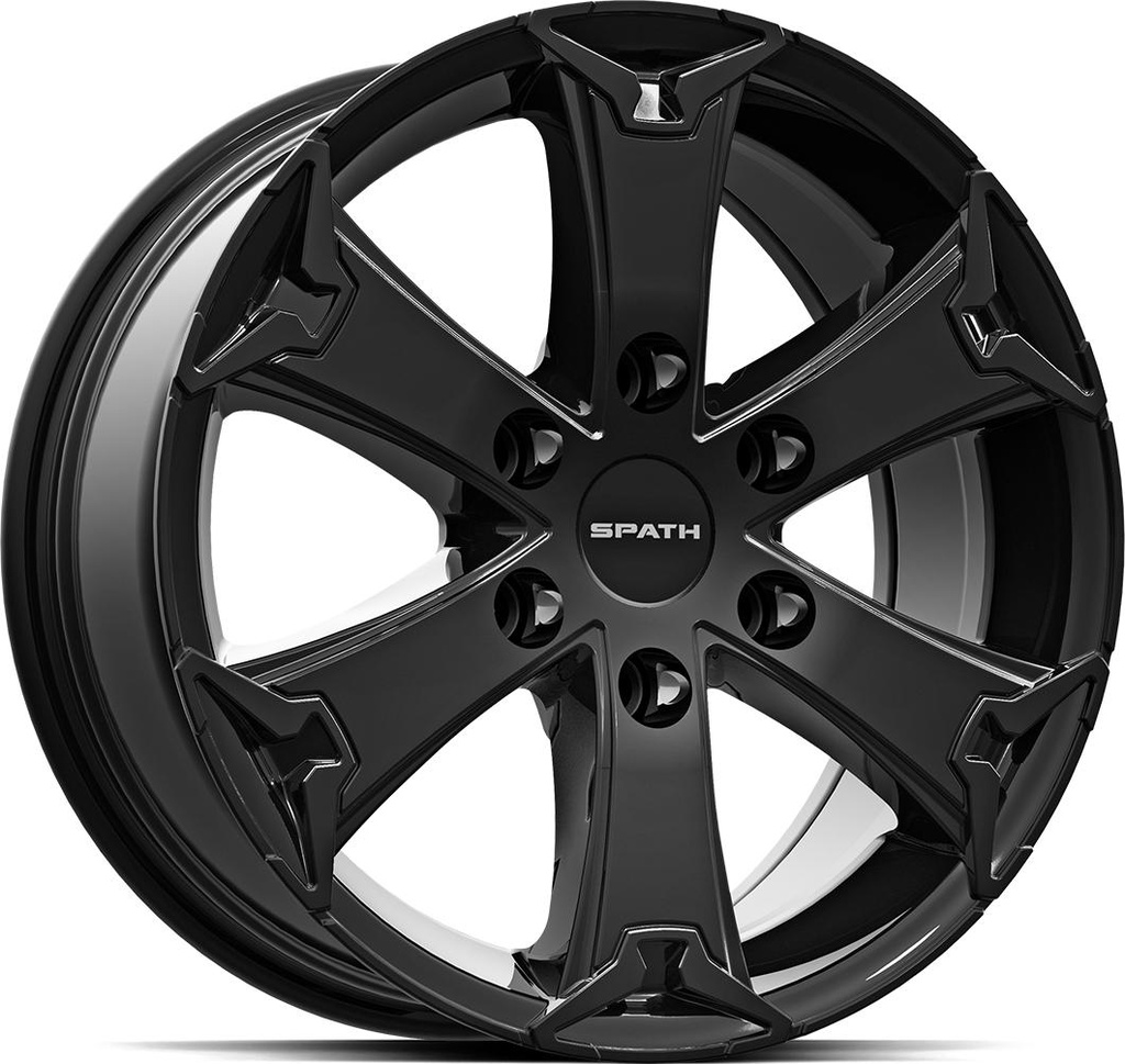 SPATH SP52/H GLOSS BLACK 7.5x18 6/120 ET50 CB74.6