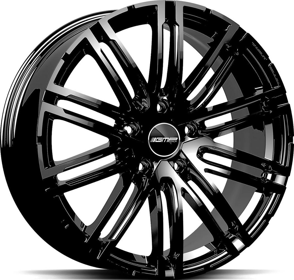 GMP TARGA GLOSS BLACK 11.5x22 5/130 ET61 CB71.6