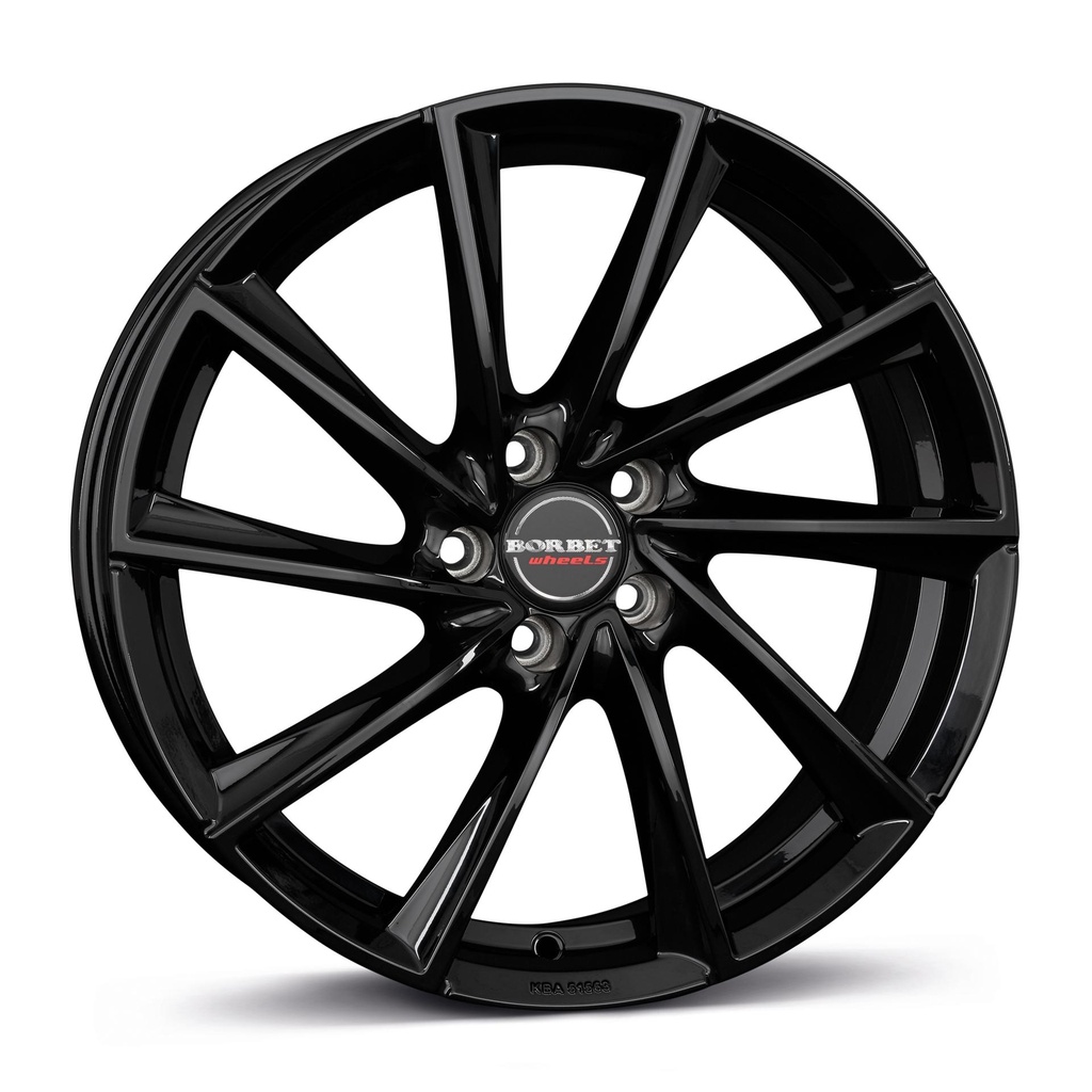 BORBET VTX BLACK GLOSS 9.5x19 5/112 ET51 CB66.6