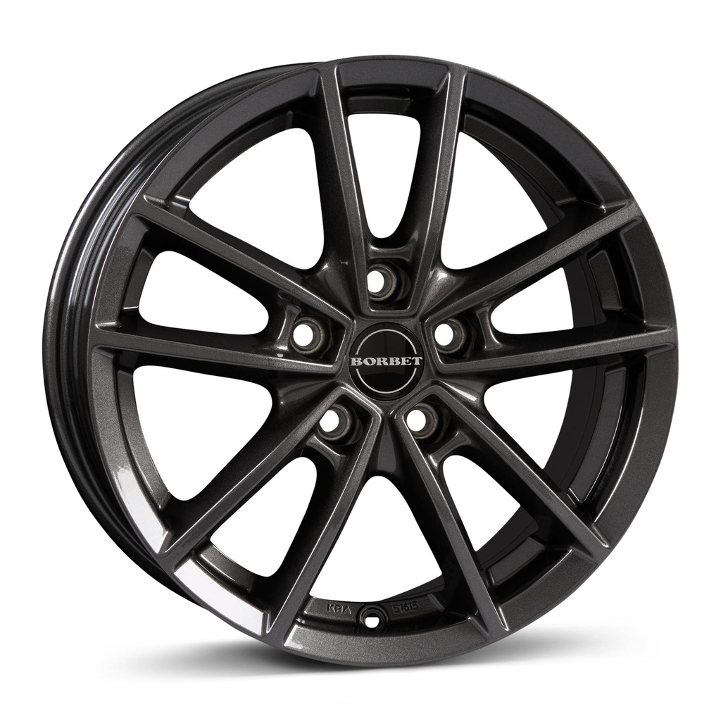 BORBET W MIST ANTRACITE GLOSS 8x20 5/112 ET45 CB66.6