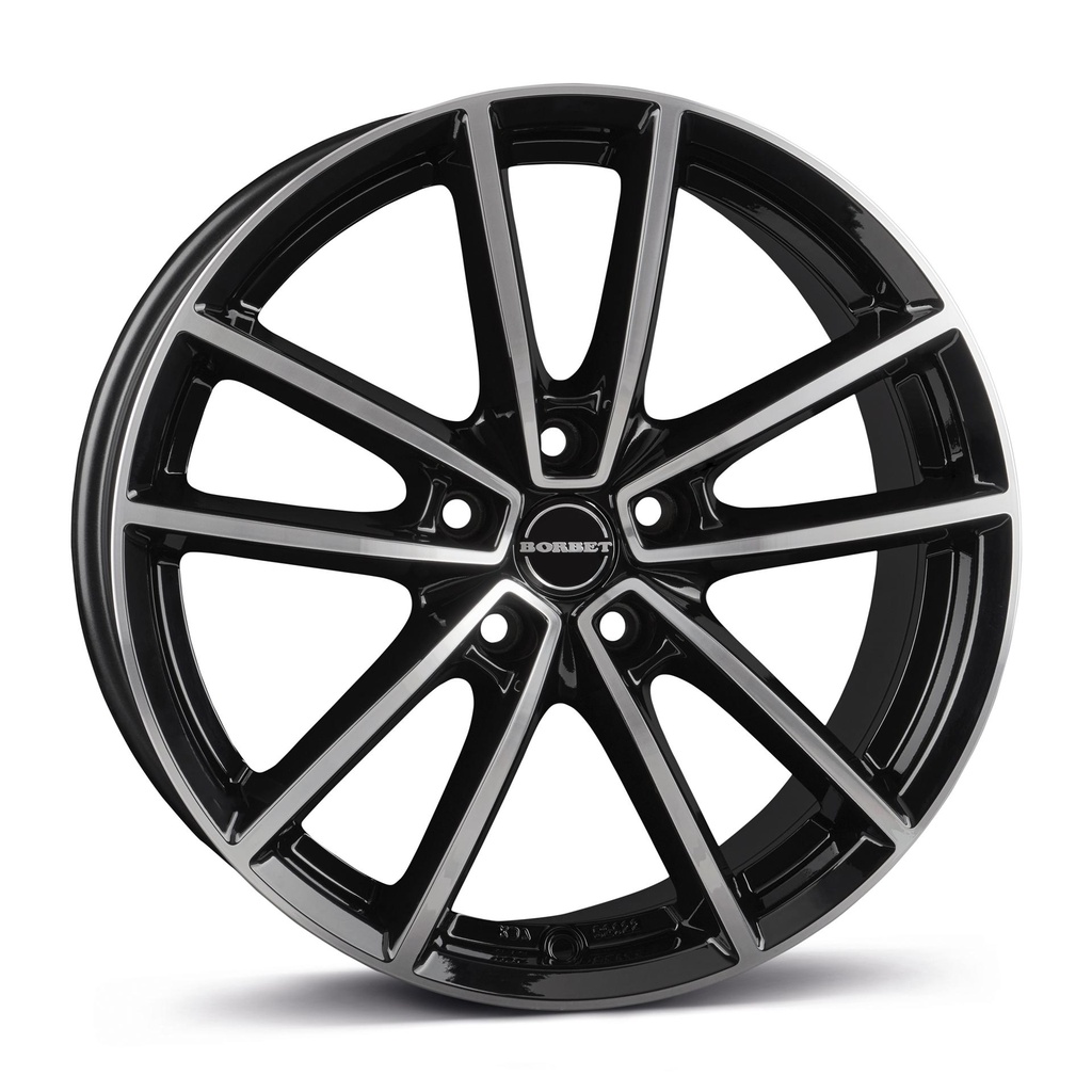 BORBET W BLACK POL GLOSS 8.5x21 5/112 ET45 CB66.6