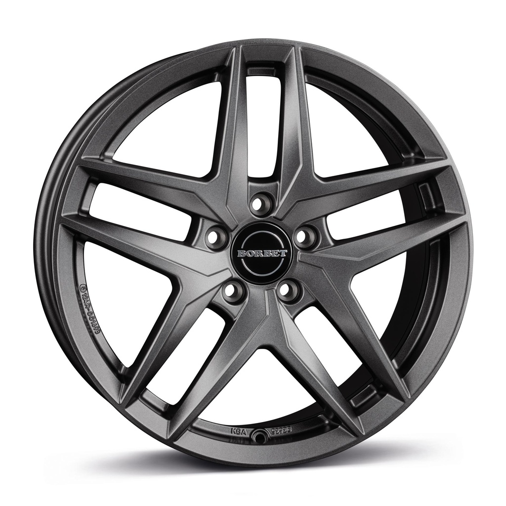 BORBET Z DARK GREY MATT 7.5x18 5/112 ET40 CB66.6