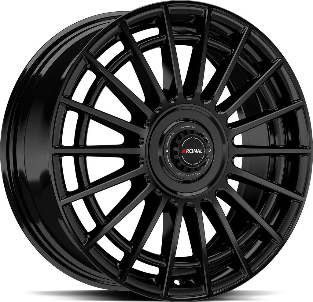 RONAL R73 REV-B JET BLACK MAT 8.5x19 5/112 ET30.1 CB66.5