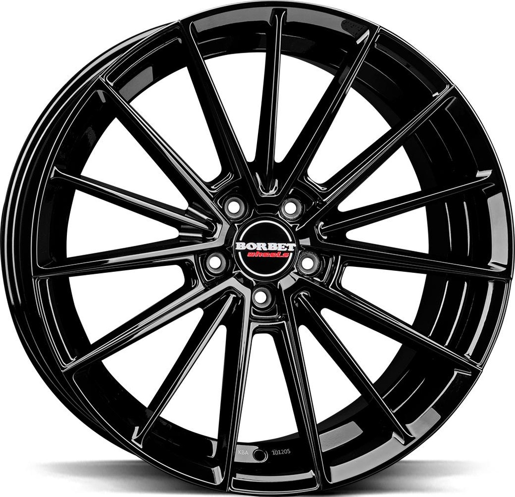 BORBET FB2DC BLACK GLOSSY 9x20 5/112 ET35 CB72.5