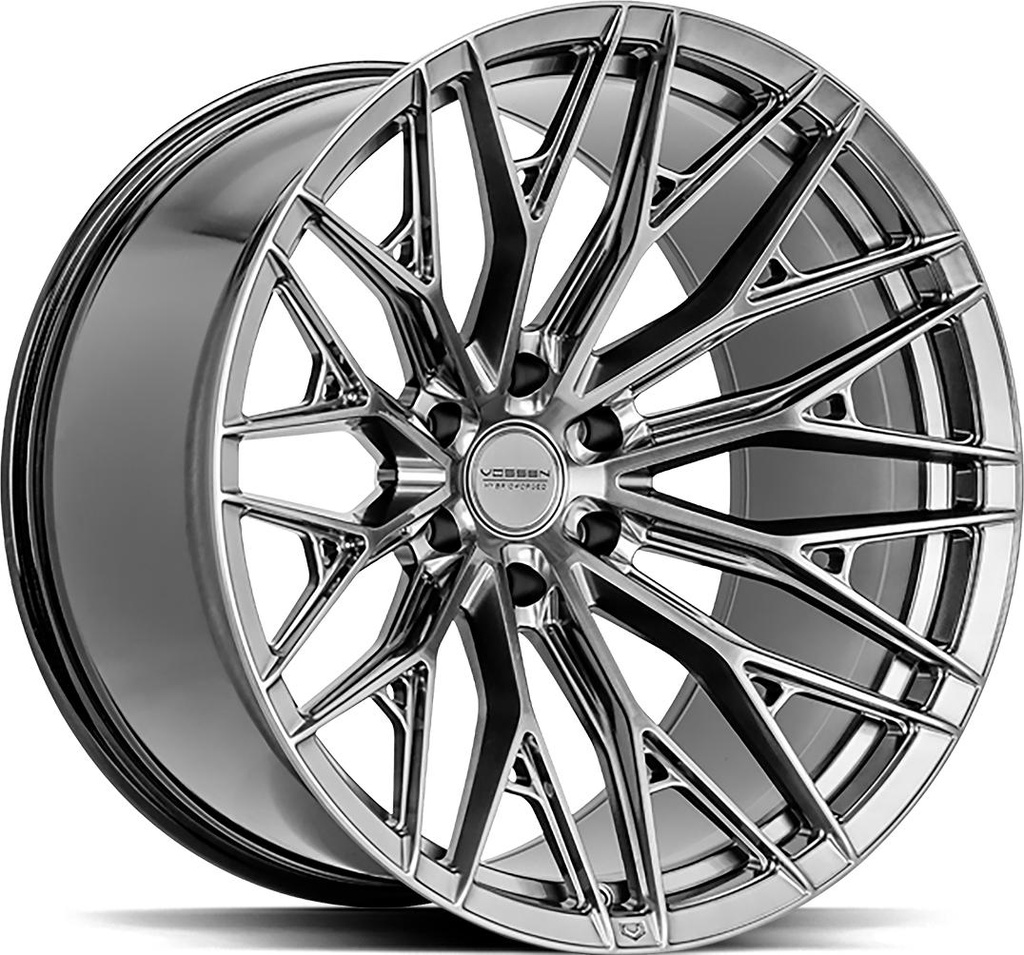 VOSSEN HFX6 HYPER GUN METAL 9x17 6/135 ET0 CB87.1