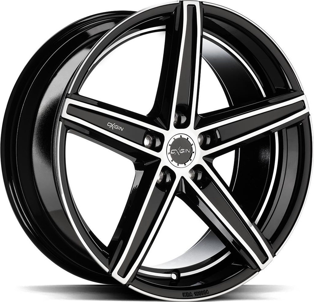 OXGIN EVOLUTION BLACK FULL POL 9x21 5/112 ET24 CB66.6