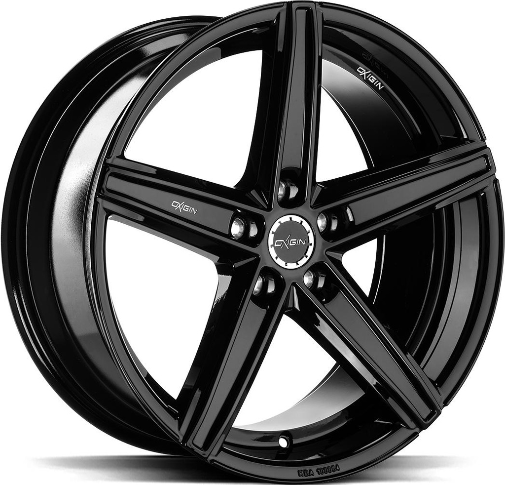 OXGIN EVOLUTION GLOSSY BLACK 7.5x17 5/112 ET52 CB66.6