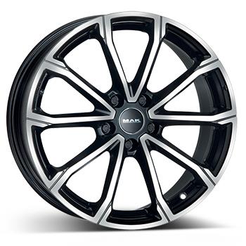 MAK DAVINCI BLK/POL 6.5x17 5/114.3 ET45 CB60.1