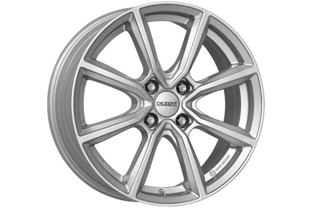 DEZENT TN SILVER 5.5x15 4/100 ET45 CB60.1