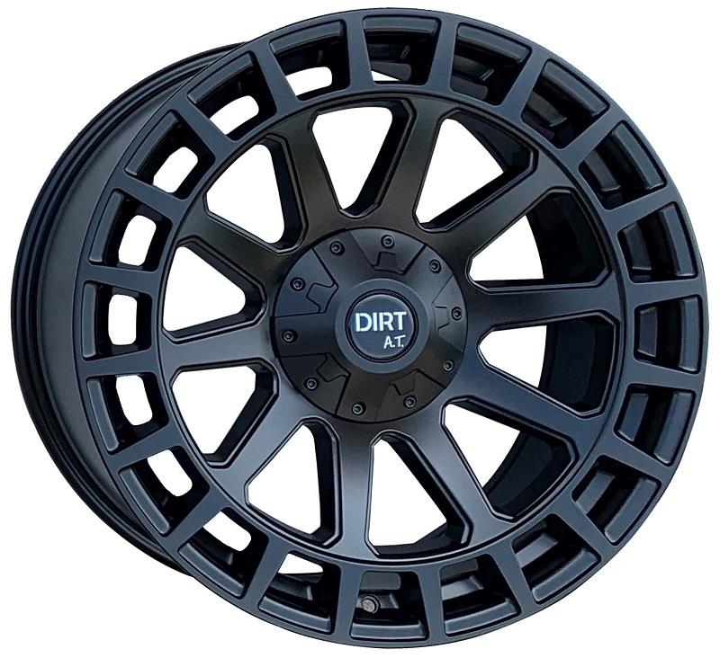 STATUSFÄLGAR D76 FLATBLACK 9x17 6/135-139.7 ET20 CB106.1