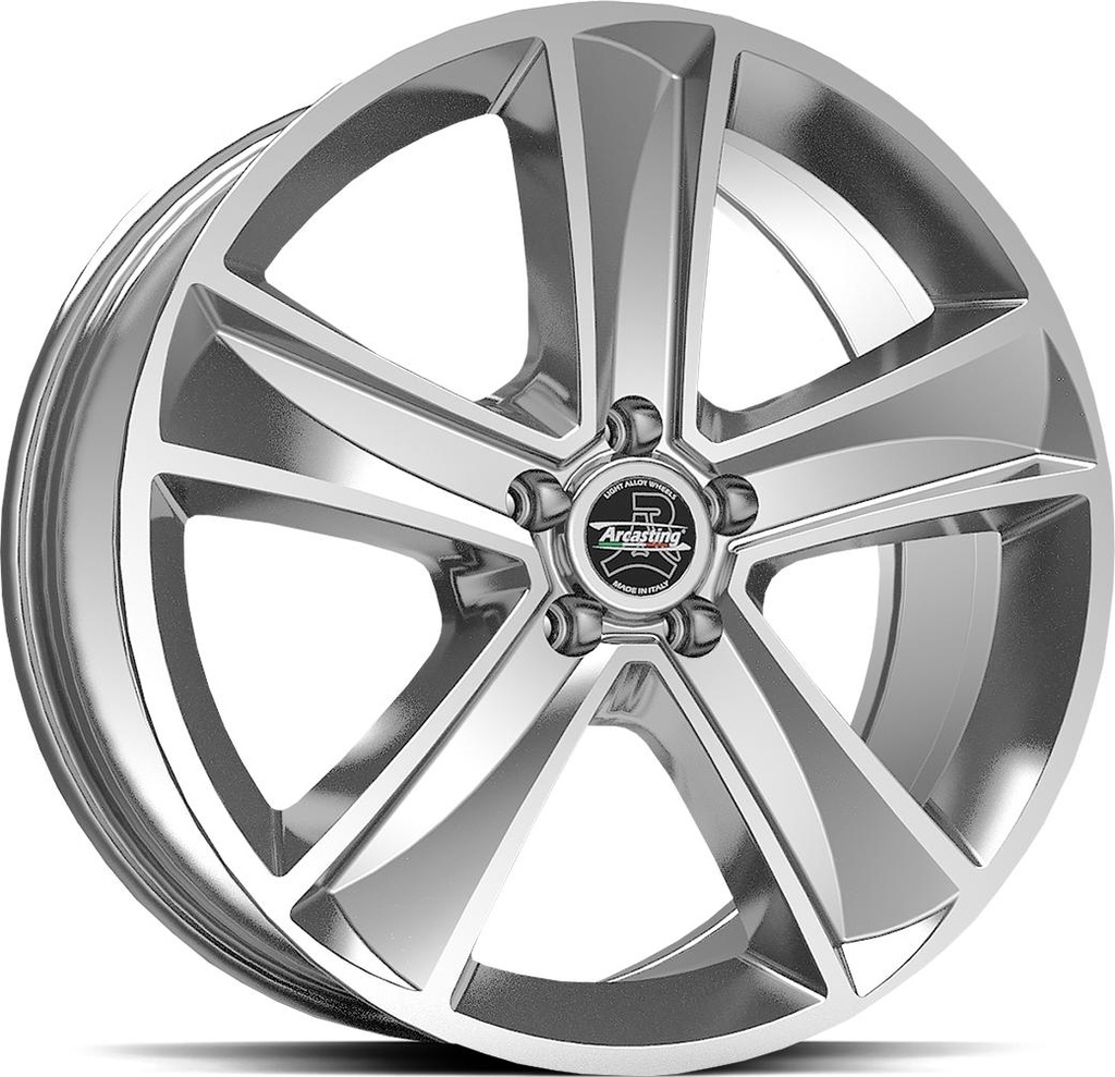 ARCASTING MAMMUT CHROME SILV 7x17 5/118 ET63 CB71.1