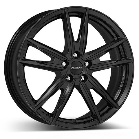 DEZENT KF BLACK 7x19 5/114.3 ET45 CB67.1