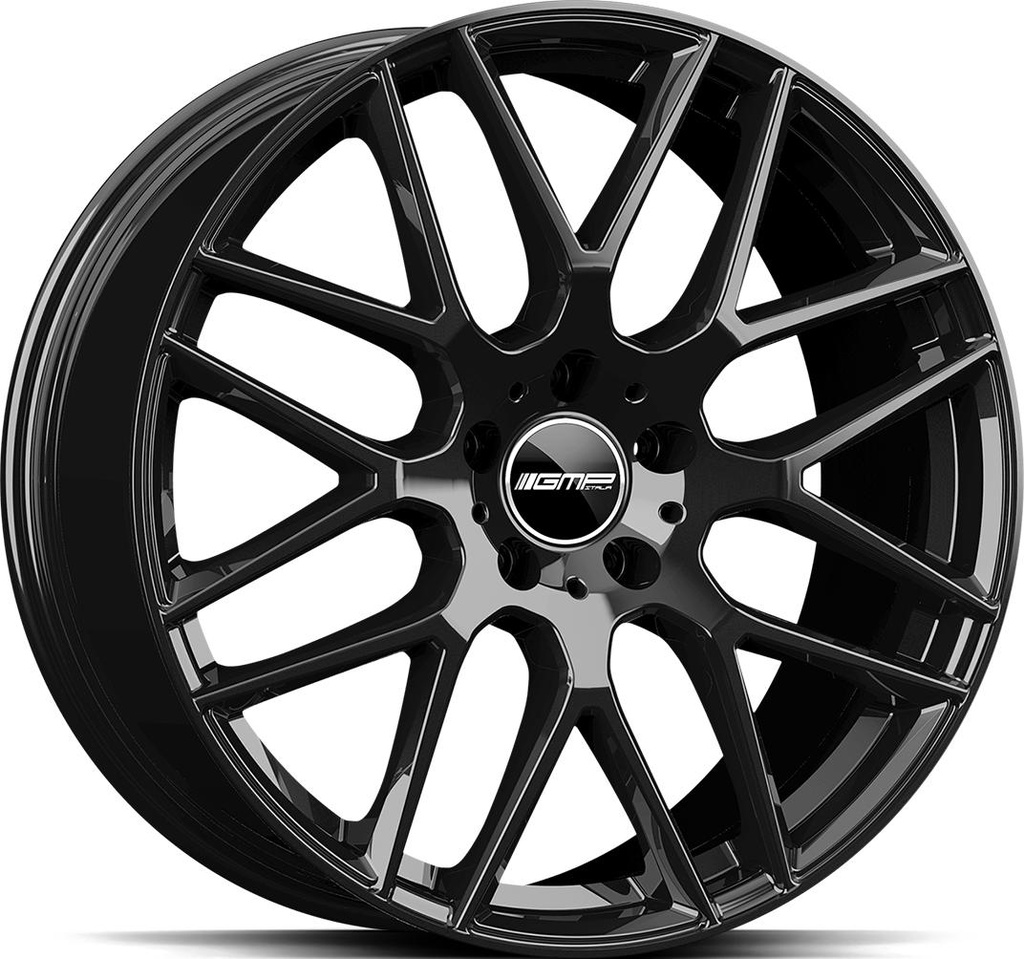GMP BERGHEM GLOSS BLACK 10x22 5/130 ET35 CB84.1