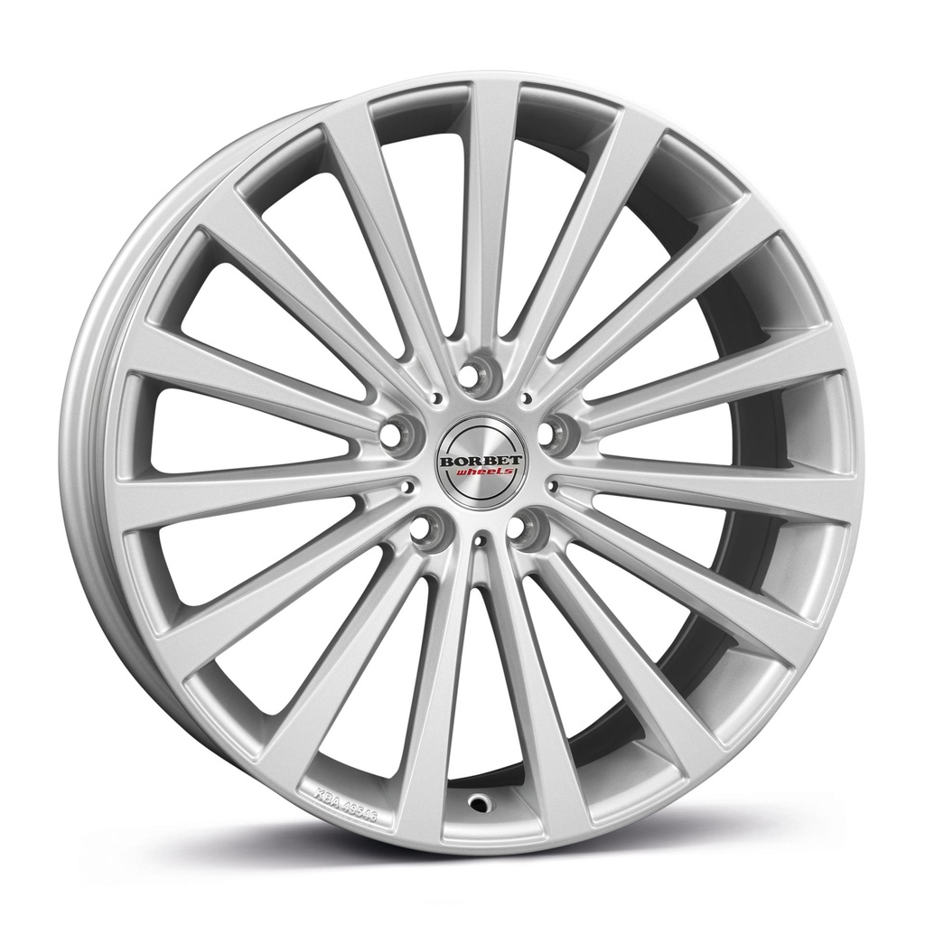 BORBET BLX BRILL SILV 8.5x19 5/112 ET45 CB72.6