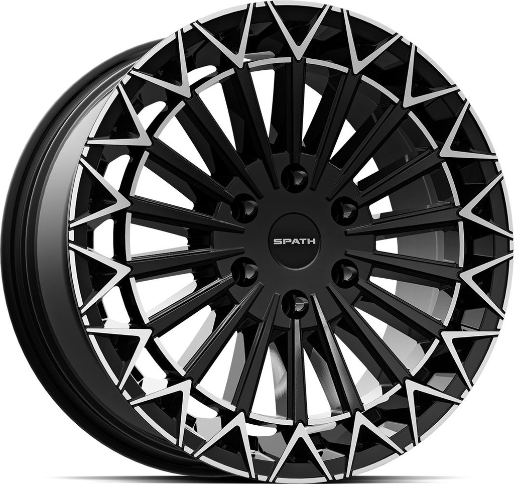 SPATH SP53/H BLACK SPECIAL LIP POL 8x18 6/120 ET45 CB74.6