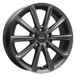 MEGA WHEELS VIRGO DARK MAT ANTHRACITE GREY 5.5x14 4/100 ET42 CB73.2