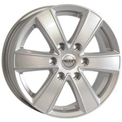 MEGA WHEELS HERCULES 6 SILVER 6.5x16 6/130 ET55 CB84.1