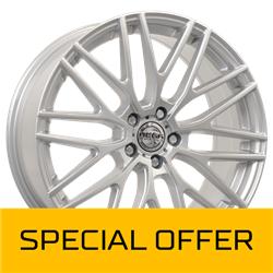 MEGA WHEELS CETUS SILVER 7.5x17 5/114.3 ET35 CB67.1