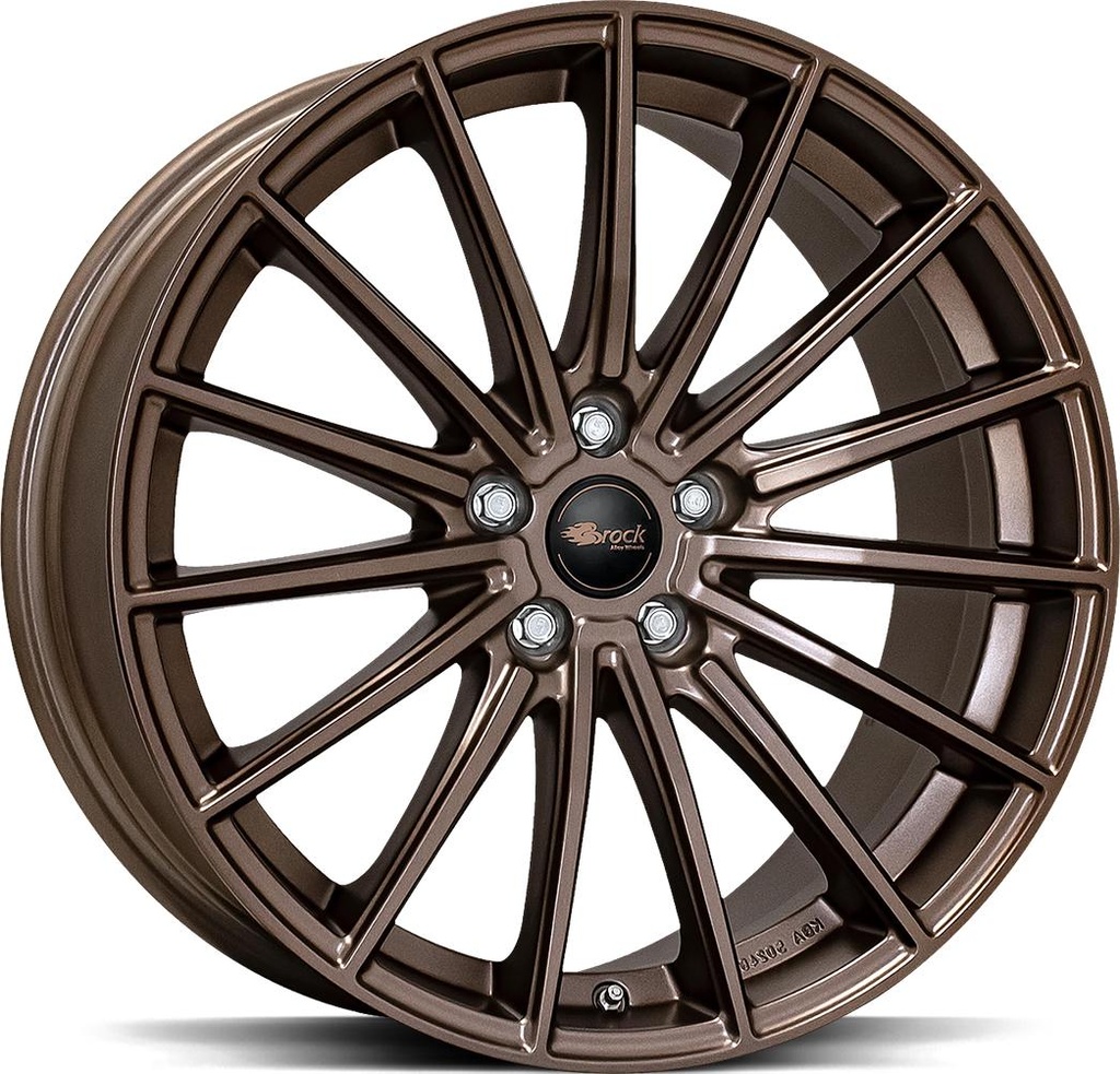 BROCK B36 BRONZE COPPER MATT 8.5x19 5/112 ET35 CB66.6
