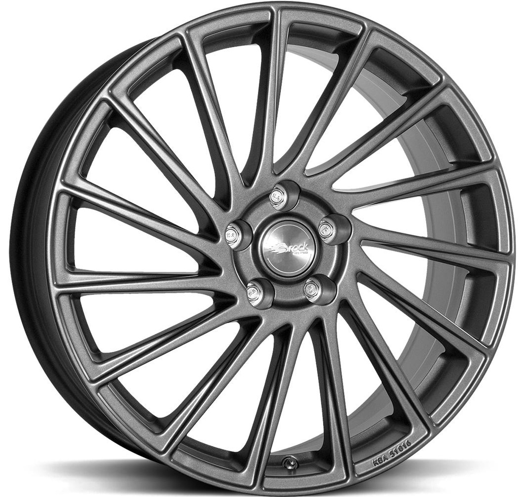 BROCK B39 HIMALAYA GREY MATT 7x17 5/112 ET35 CB66.6