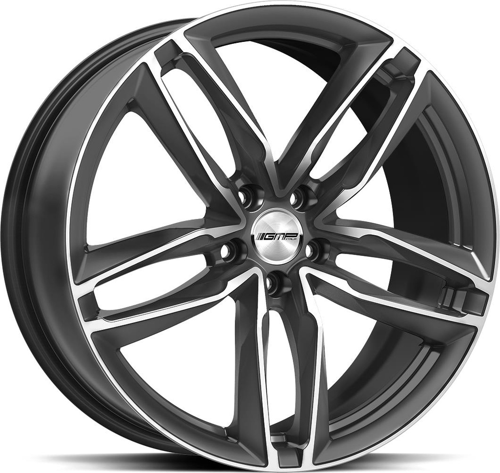 GMP ATOM MATT ANTHRACITE DIAMOND 8.5x19 5/112 ET45 CB66.6