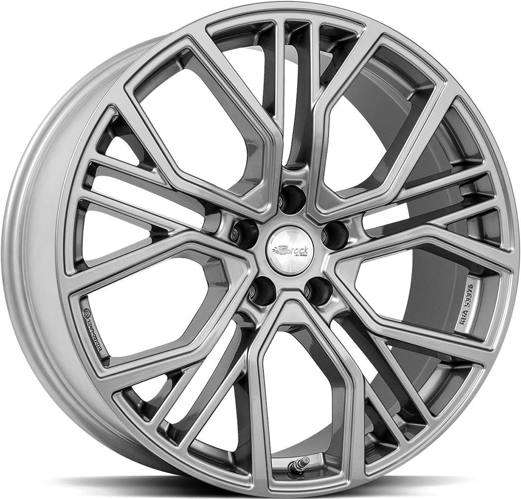 BROCK B41 FERRIC GREY 11x21 5/130 ET58 CB71.6
