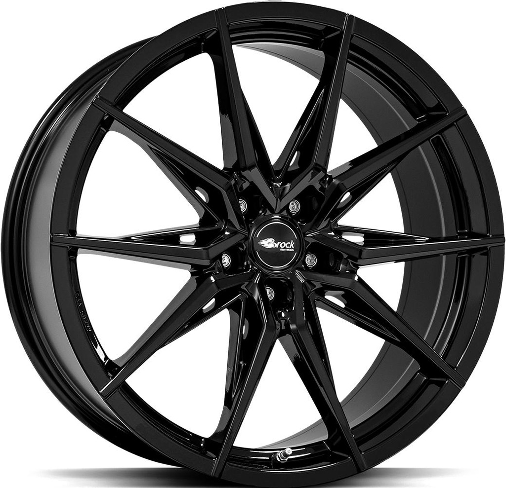BROCK B42 SHINY BLACK 8.5x20 5/112 ET35 CB66.6