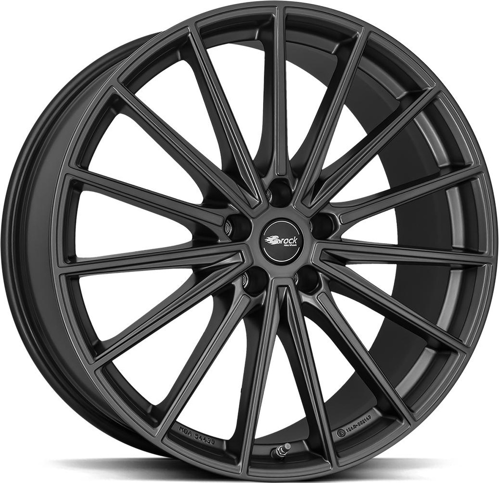 BROCK B43 COSMIC GREY MATT 8.5x20 5/112 ET38 CB57.1