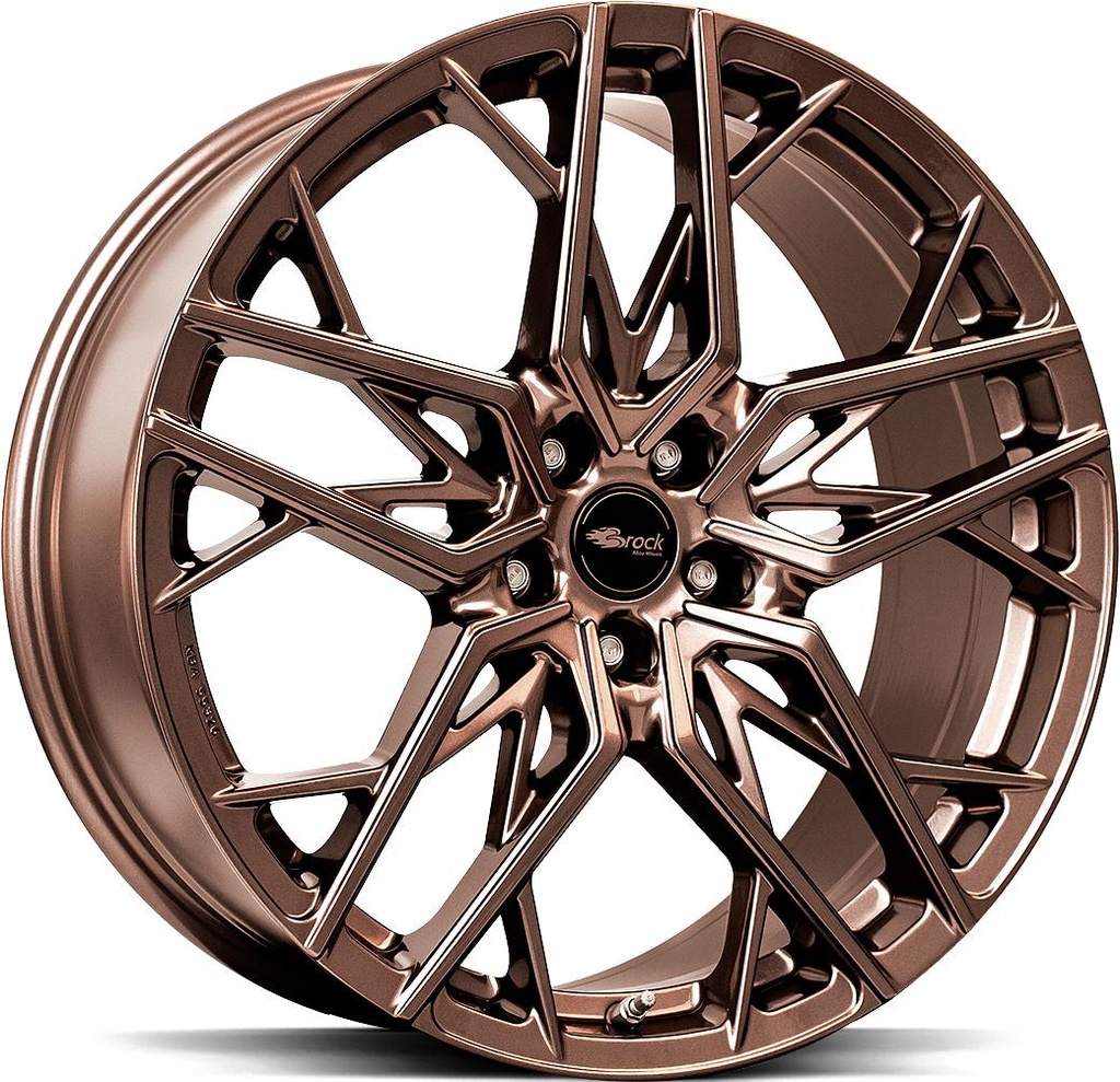 BROCK B44 BRONZE COPPER 8.5x19 5/114.3 ET35 CB64.2