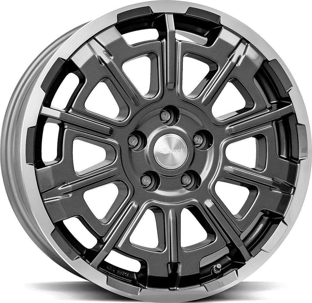 BROCK B45 HIMALAYA GREY POL 7.5x18 5/120 ET53 CB65.1