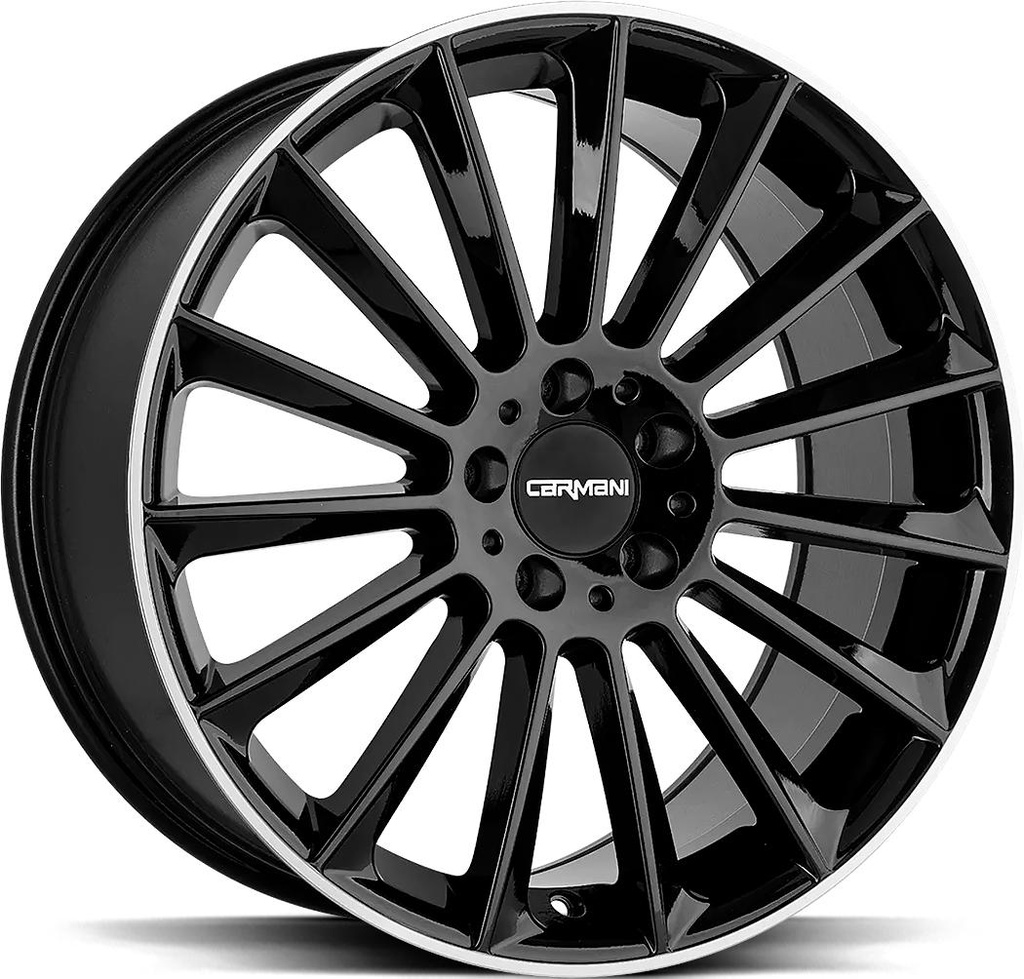 OXGIN FRITZ BLACK LIP POL 8x18 5/112 ET43 CB66.6