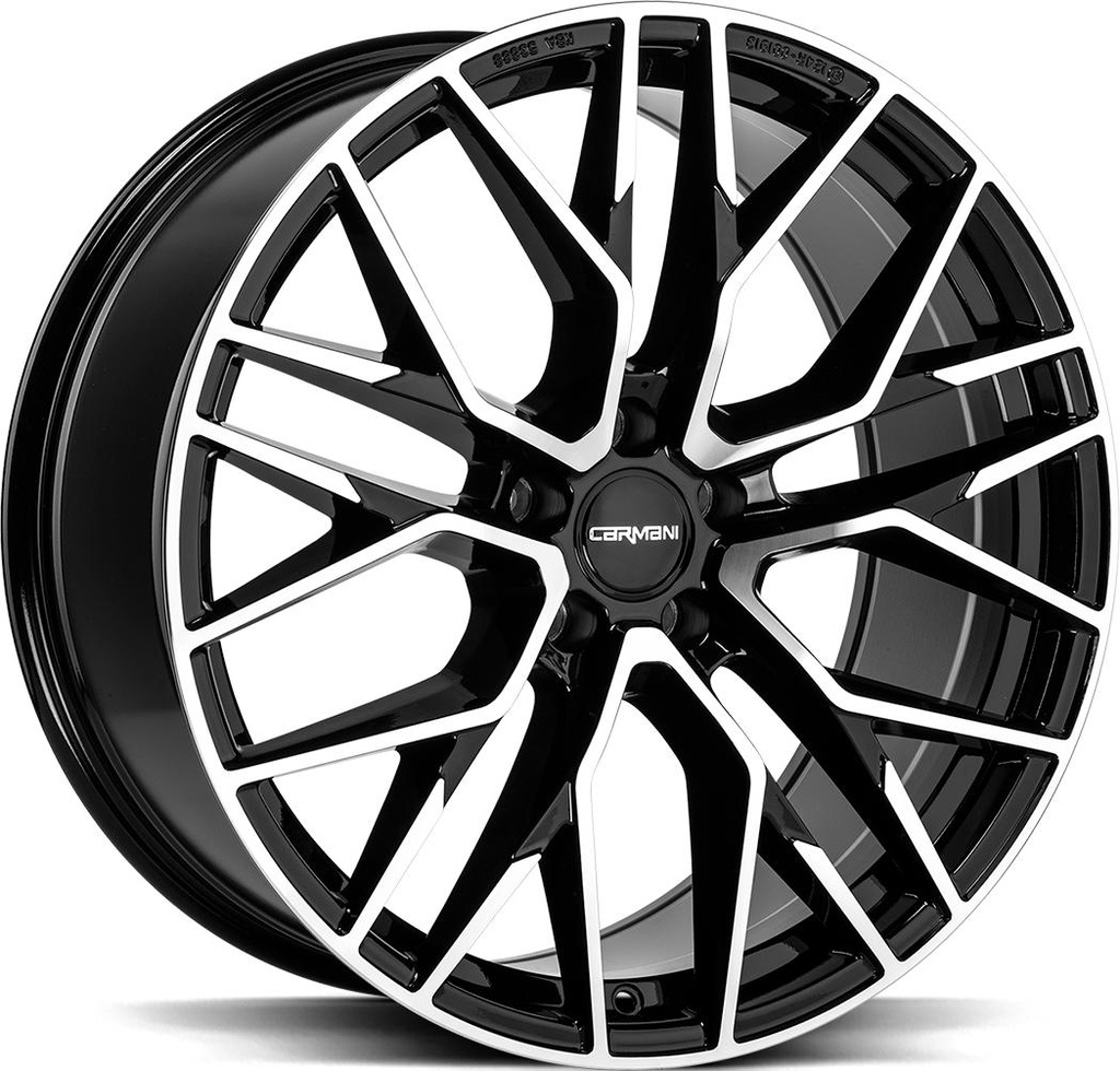 OXGIN LUDWIG BLACK POL 9.5x19 5/112 ET35 CB66.6