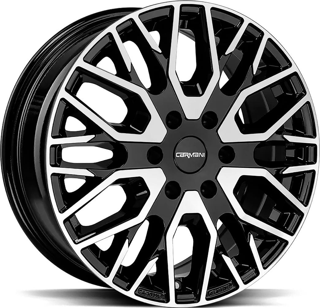 OXGIN LUDWIG BLACK POL 7.5x18 6/130 ET47 CB84.1