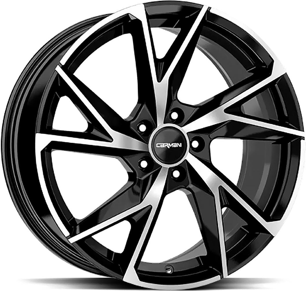 OXGIN RUDI BLACK POL 8x18 5/112 ET30 CB66.7