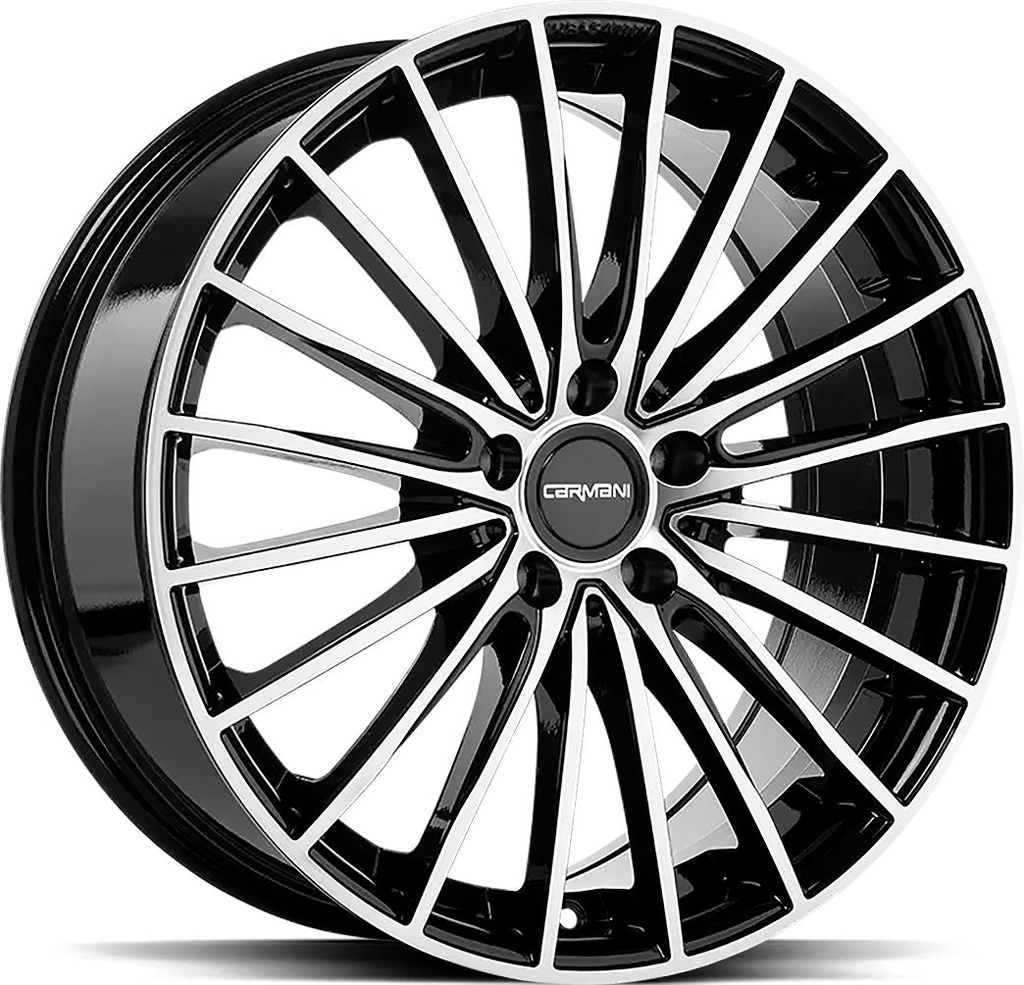 OXGIN KARL BLACK POL 8x18 5/120 ET35 CB72.6