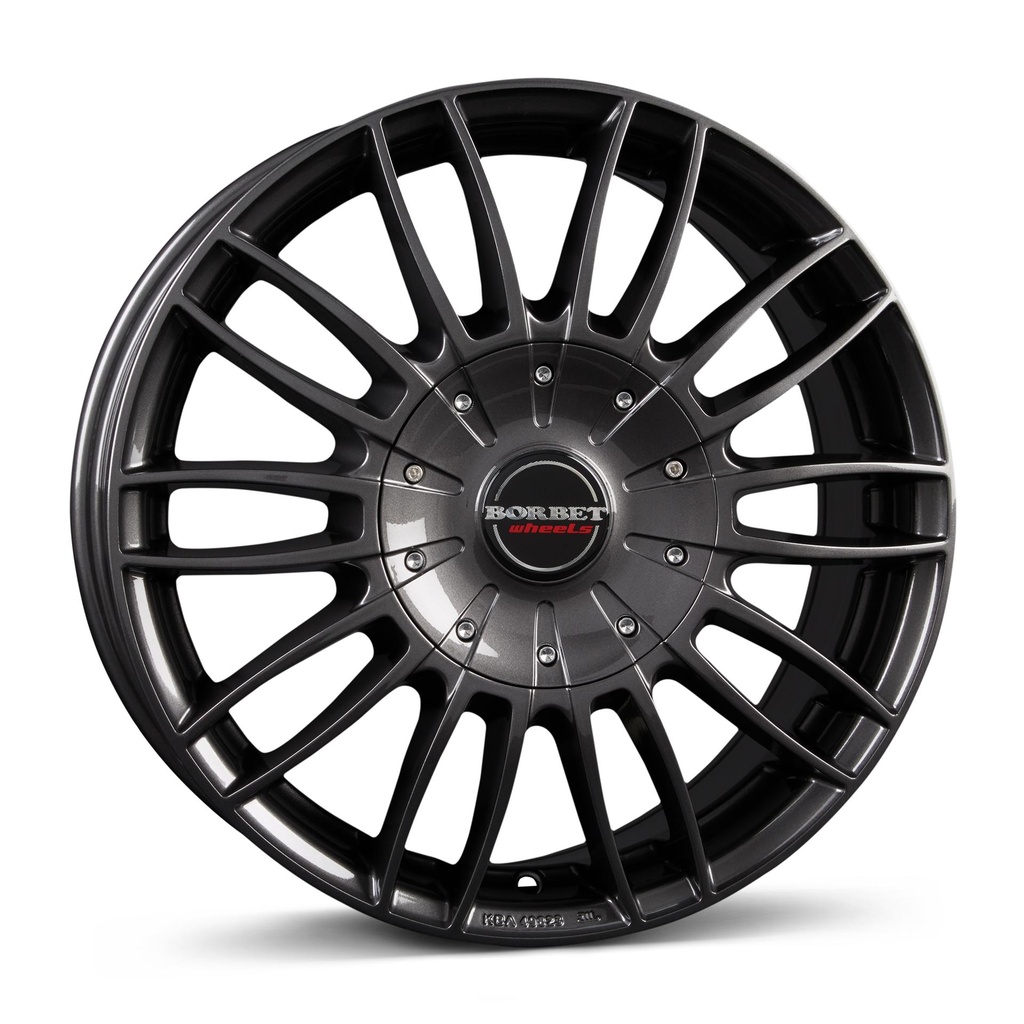 BORBET CW3 MIST ANTRACITE GLOSS 7.5x18 5/120 ET53 CB65.1