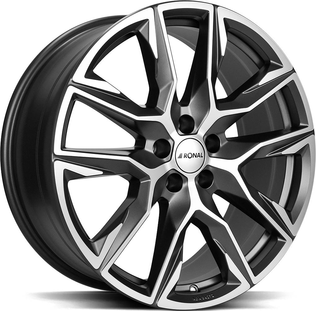 RONAL R71 ORBIT GREY MATT FRONT CUT 8.5x20 5/127 ET56 CB71.5