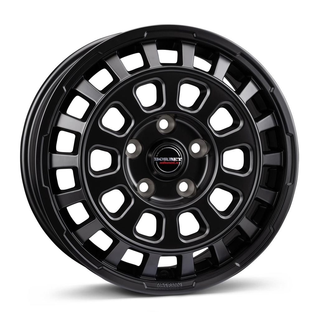 BORBET CW7 BLACK MATT 7x17 6/139.7 ET35 CB100.1